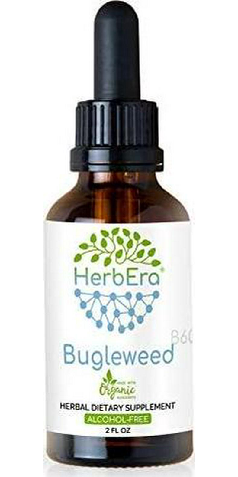 Bugleweed B60 Alcohol-Free Herbal Extract Tincture, Organic Bugleweed (Lycopus Virginicus) (2 fl oz)