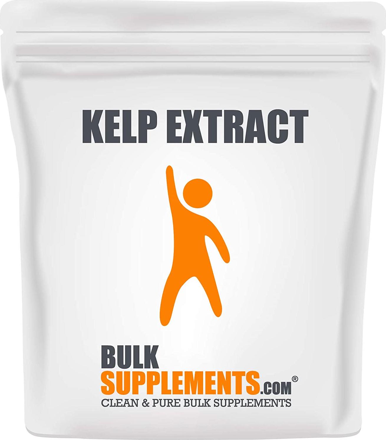 BulkSupplements Kelp Extract (Seaweed) Powder Natural Hair, Skin and Nail Care (1 Kilogram)