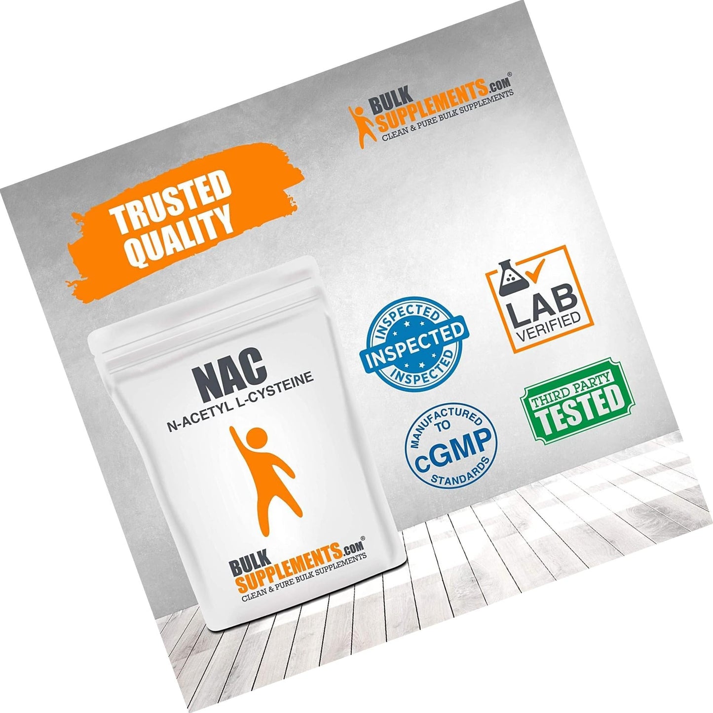 BulkSupplements Nac (N-Acetyl L-Cysteine) Powder (1 Kilogram)