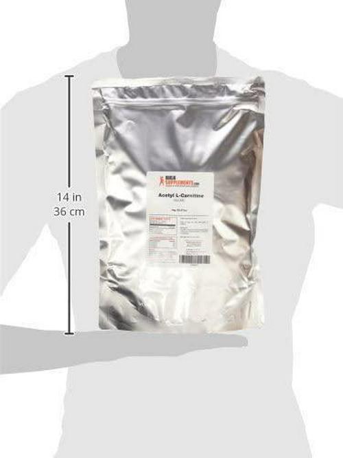 BulkSupplements.com ALCAR HCl Powder (Acetyl L-Carnitine) - Memory Supplements - Brain Supplements for Memory and Focus - Choline Supplements - Acetyl L Carnitine Powder (1 Kilogram - 2.2 lbs)