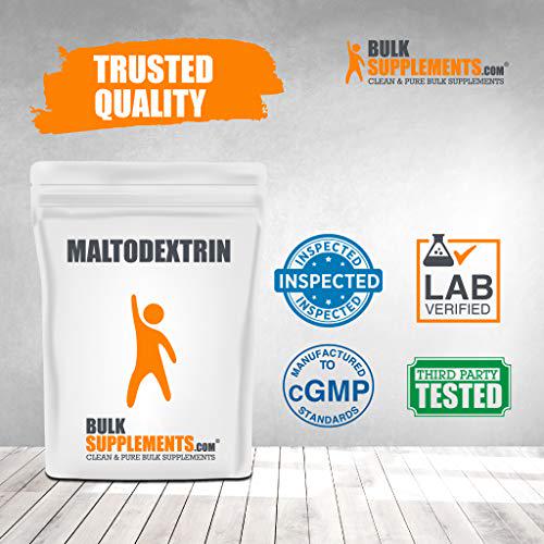 BulkSupplements.com Maltodextrin Powder - Intra Workout Supplement - Carbohydrate Powder - Carbs Supplement - Weight Gainer for Women (250 Grams - 8.8 oz)