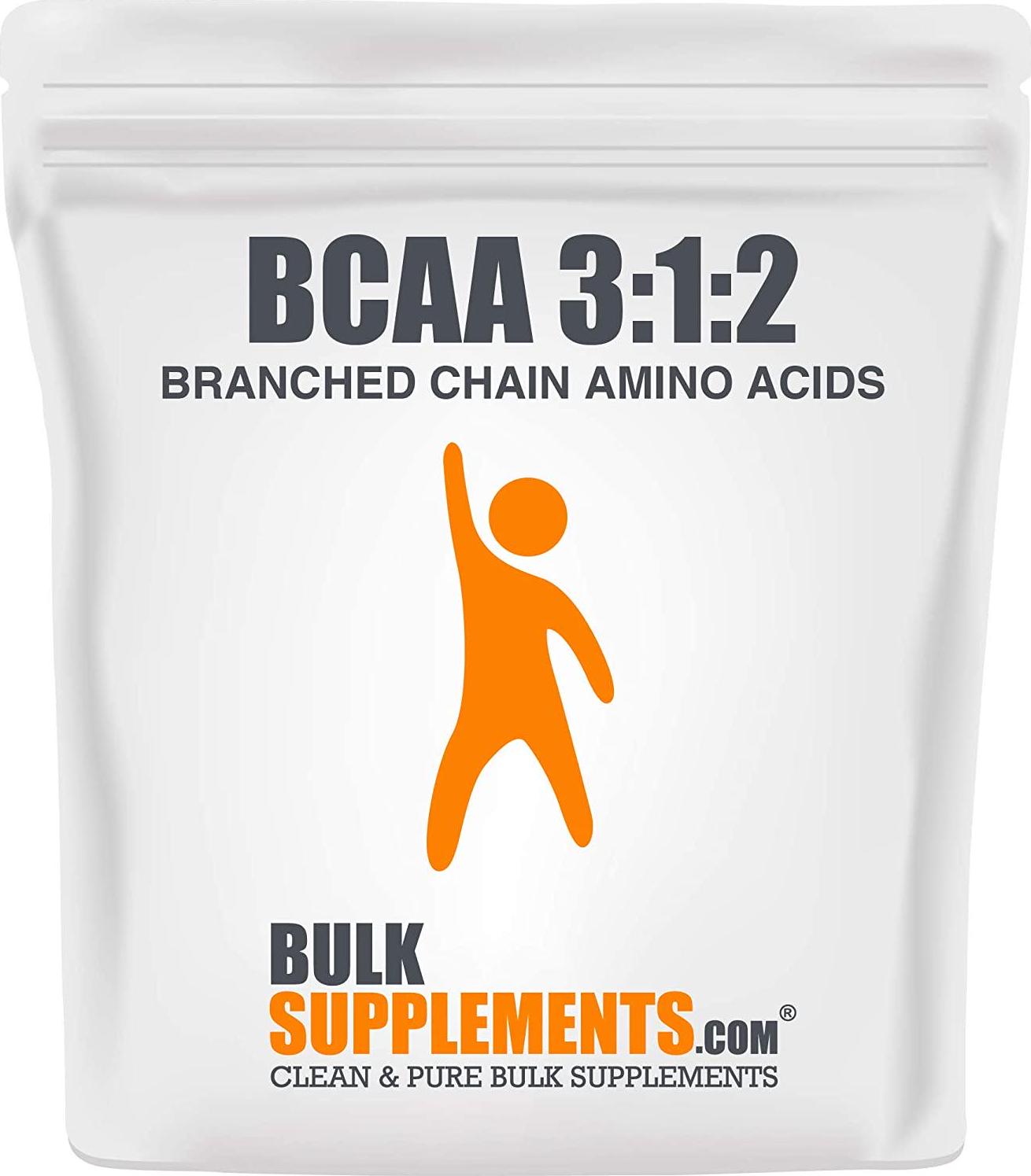 BulkSupplements.com BCAA 3:1:2 (Branched Chain Amino Acids) - BCAAs Amino Acids - BCAA Powder - Muscle Building Supplements for Men - BCAA Pre Workout - Amino Acid Powder (1 Kilogram - 2.2 lbs)