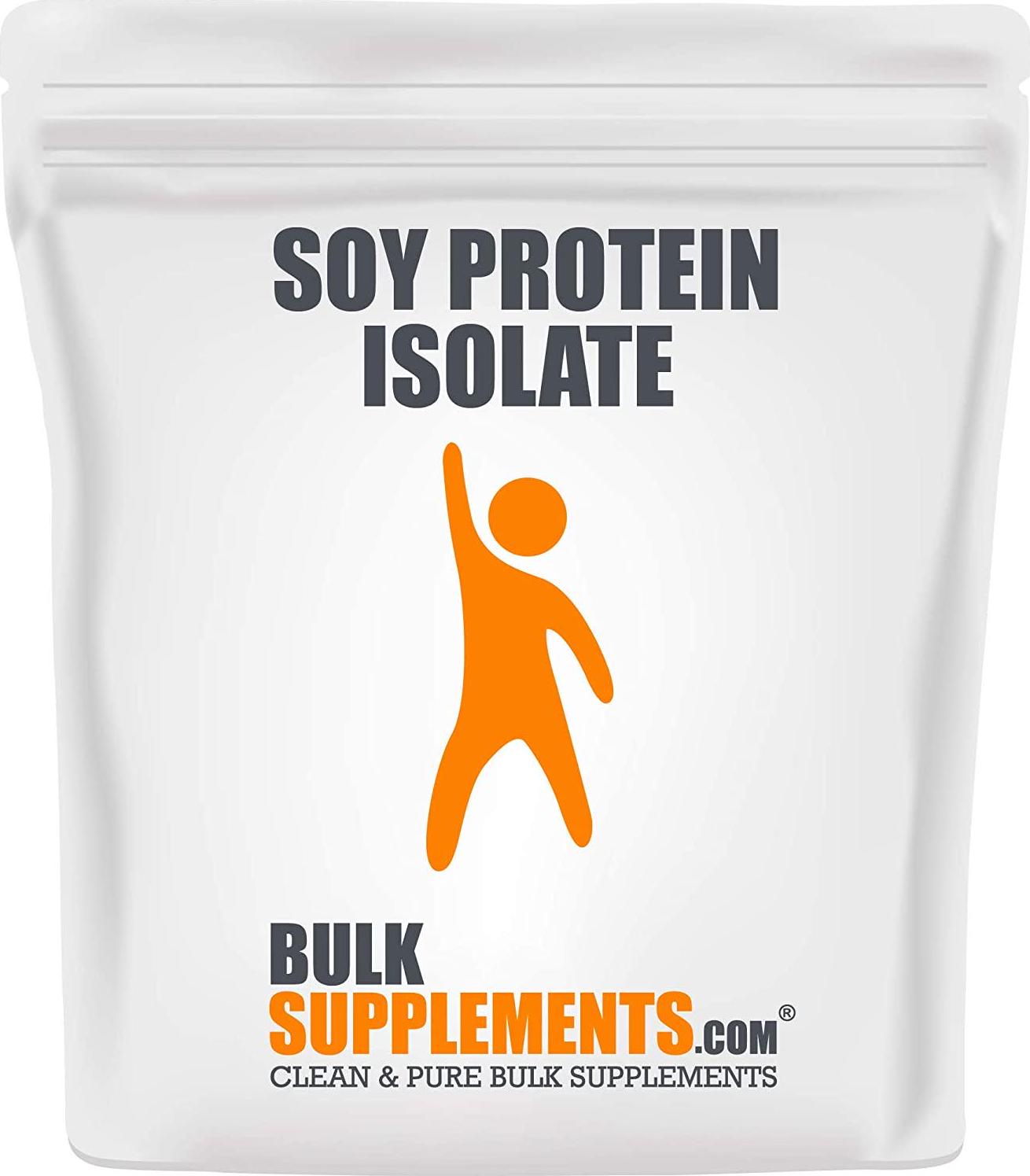BulkSupplements.com Soy Protein Isolate Powder - Vegan Protein Powder - Unflavored Protein Powder - Vegetarian Protein Powder - Soy Protein Powder - Protein Isolate Powder (1 Kilogram - 2.2 lbs)
