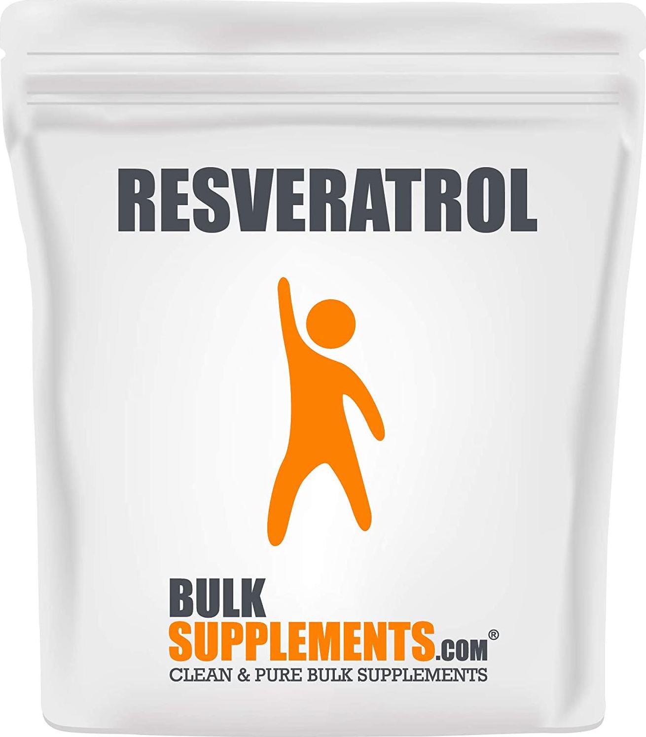 BulkSupplements.com Pure Resveratrol Powder - Antioxidants Supplement - Anti Aging Supplement - Nutritional Supplements - Brain Juice - Heart Supplements - Nad Booster (1 Kilogram - 2.2 lbs)