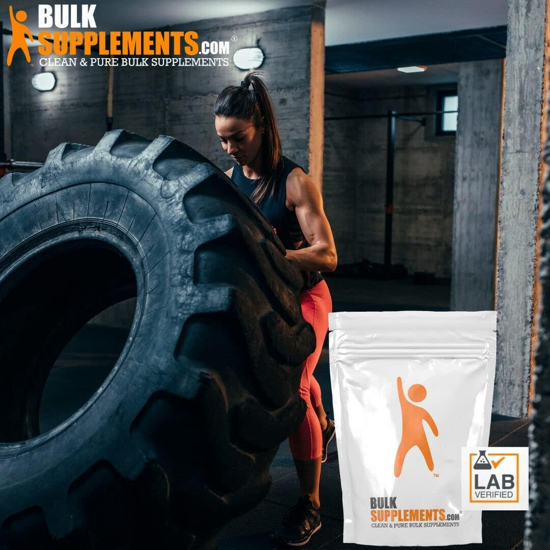 BulkSupplements.com Creatine Monohydrate Powder - Muscle Building Supplements - Creatine Powder - Weight Gainer for Women - Vegan Pre Workout - Weight Gain Supplements (100 Grams - 3.5 oz)