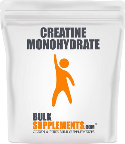 BulkSupplements.com Creatine Monohydrate Powder - Muscle Building Supplements - Creatine Powder - Weight Gainer for Women - Vegan Pre Workout - Weight Gain Supplements (100 Grams - 3.5 oz)