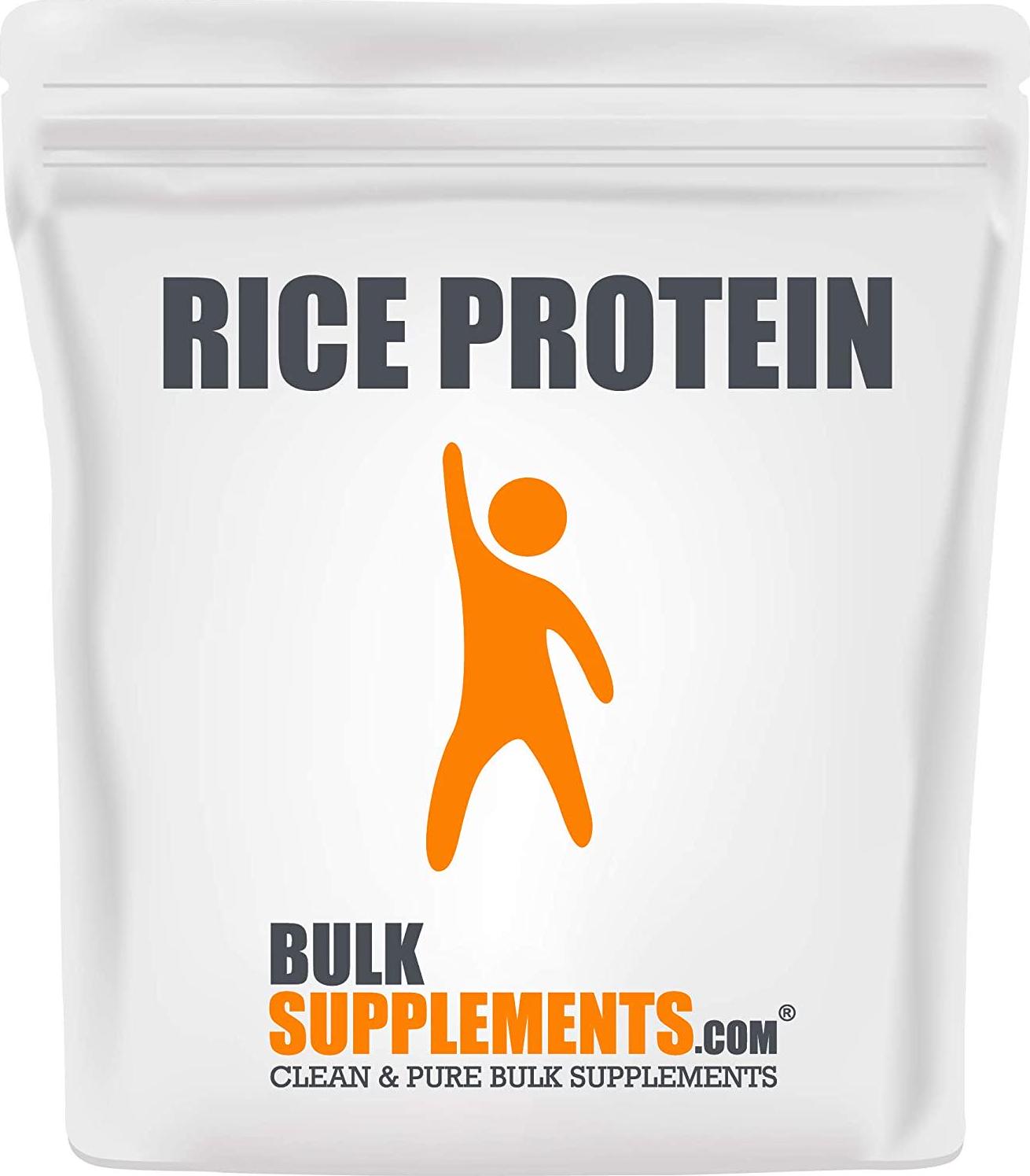 BulkSupplements.com Rice Protein Concentrate Powder - Vegan Protein - Protein Powder - Unflavored Protein Powder (100 Grams - 3.5 oz)