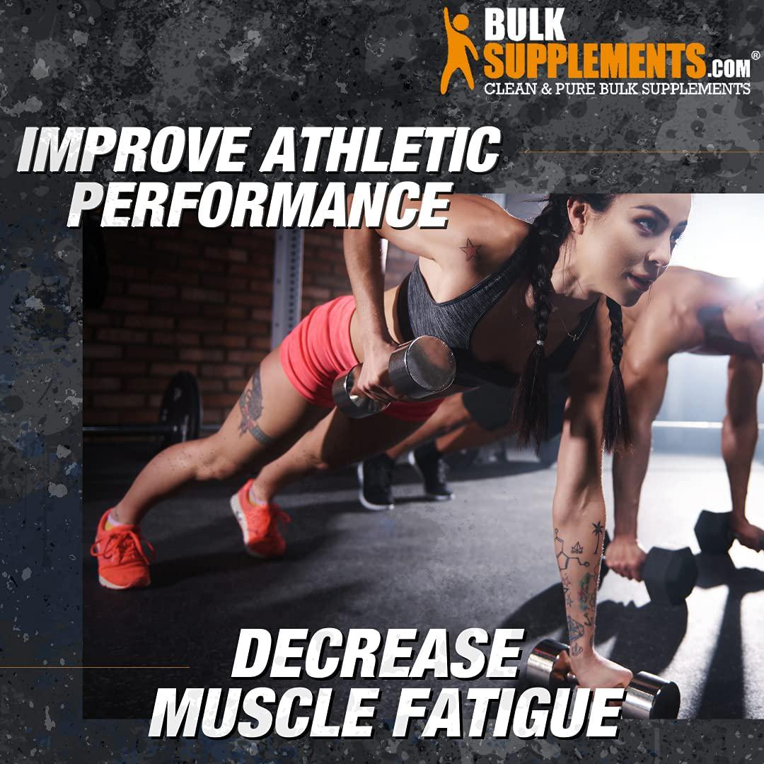 BulkSupplements.com Beta Alanine - Beta Alanine Pills - Unflavored Pre Workout - Vegan Pre Workout - Workout Recovery - BCAA Pills - BCAA For Women (100 Gelatin Capsules - 100 Servings)