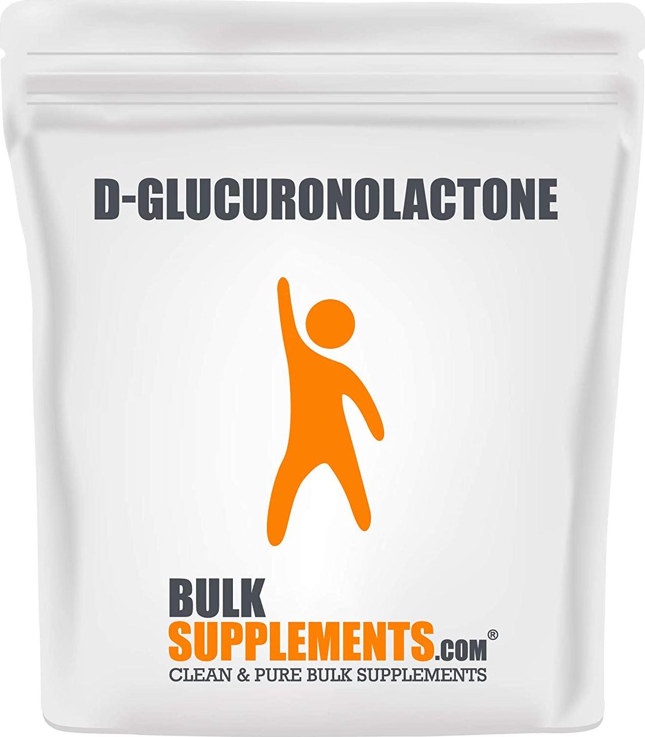 BulkSupplements.com D-Glucuronolactone Powder - Glucuronolactone Supplements - DGL Supplement - Energy Supplements for Women and Men (1 Kilogram - 2.2 lbs)