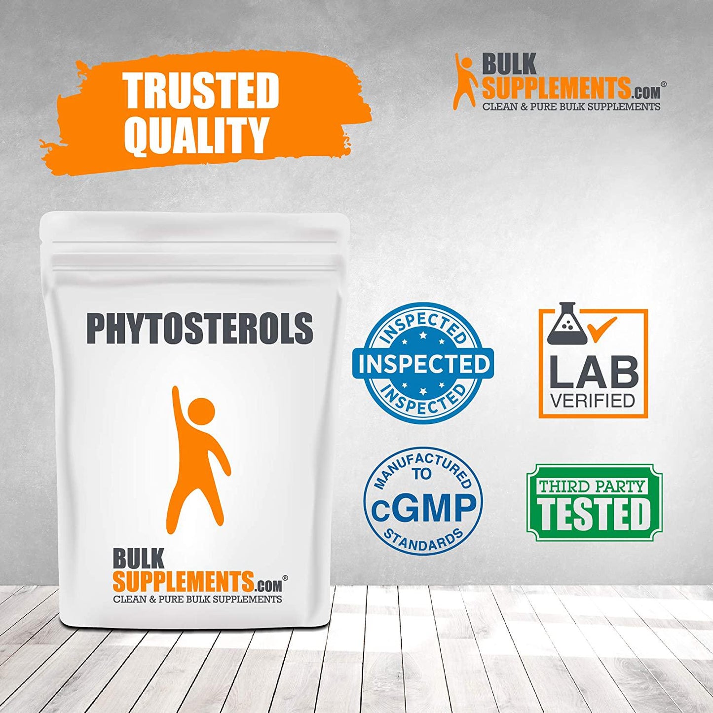 BulkSupplements.com Phytosterol (Beta Sitosterol) Powder - Prostate Supplements for Men - Mens Health Supplement - Cholesterol Supplements - Vitamins for Bladder Health (1 Kilogram - 2.2 lbs)