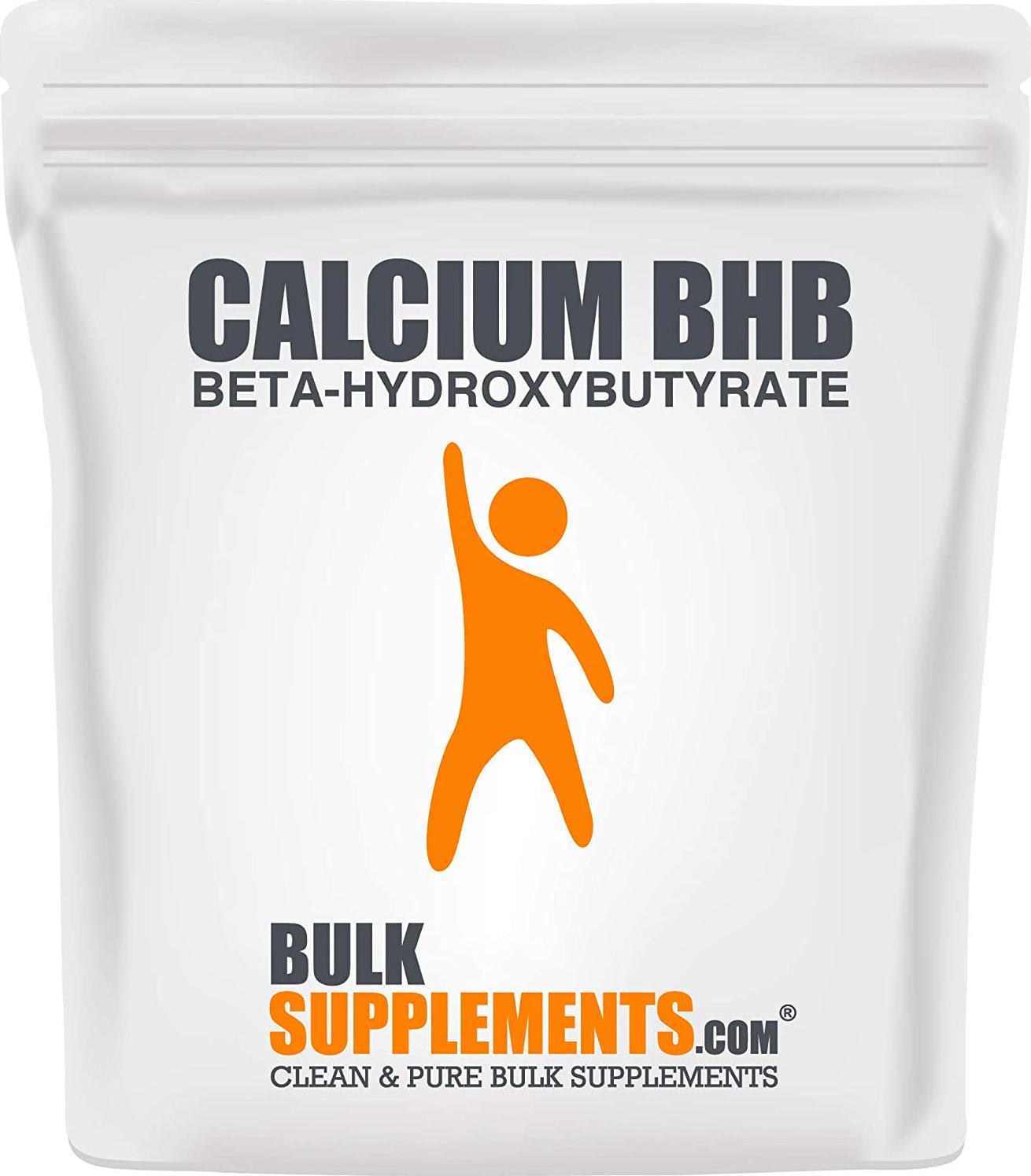 BulkSupplements.com Calcium BHB Powder - BHB Exogenous Ketones Powder - Keto Supplements - Keto BHB Supplement - Beta Hydroxybutyrate Powder - BHB Salts Powder (1 Kilogram - 2.2 lbs)