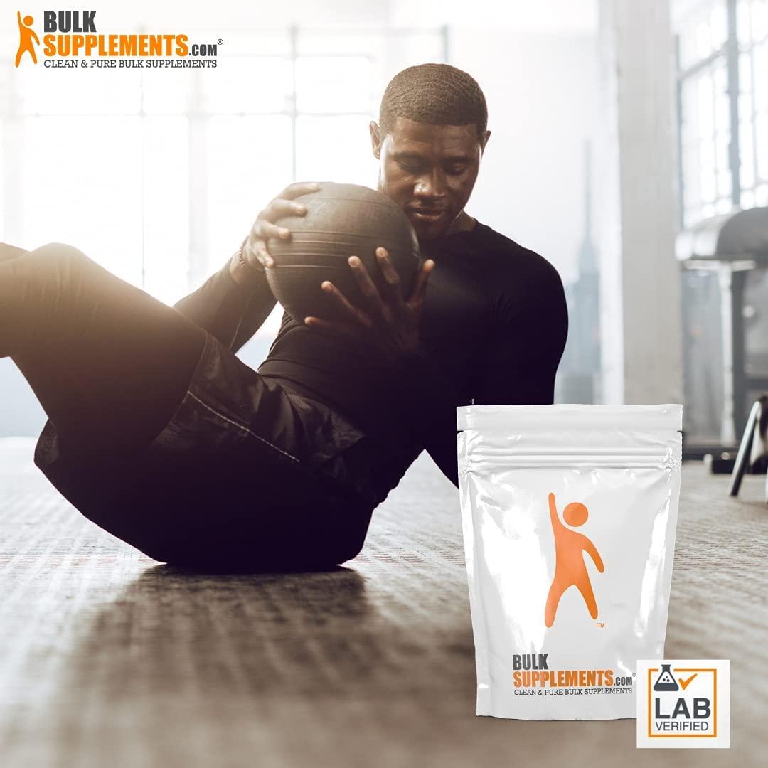 BulkSupplements.com BCAA 3:1:2 (Branched Chain Amino Acids) Powder - BCAAs Amino Acids - Amino Acids Supplement - BCAA Powder - Muscle Building Supplements - Vegan Pre Workout (250 Grams - 8.8 oz)
