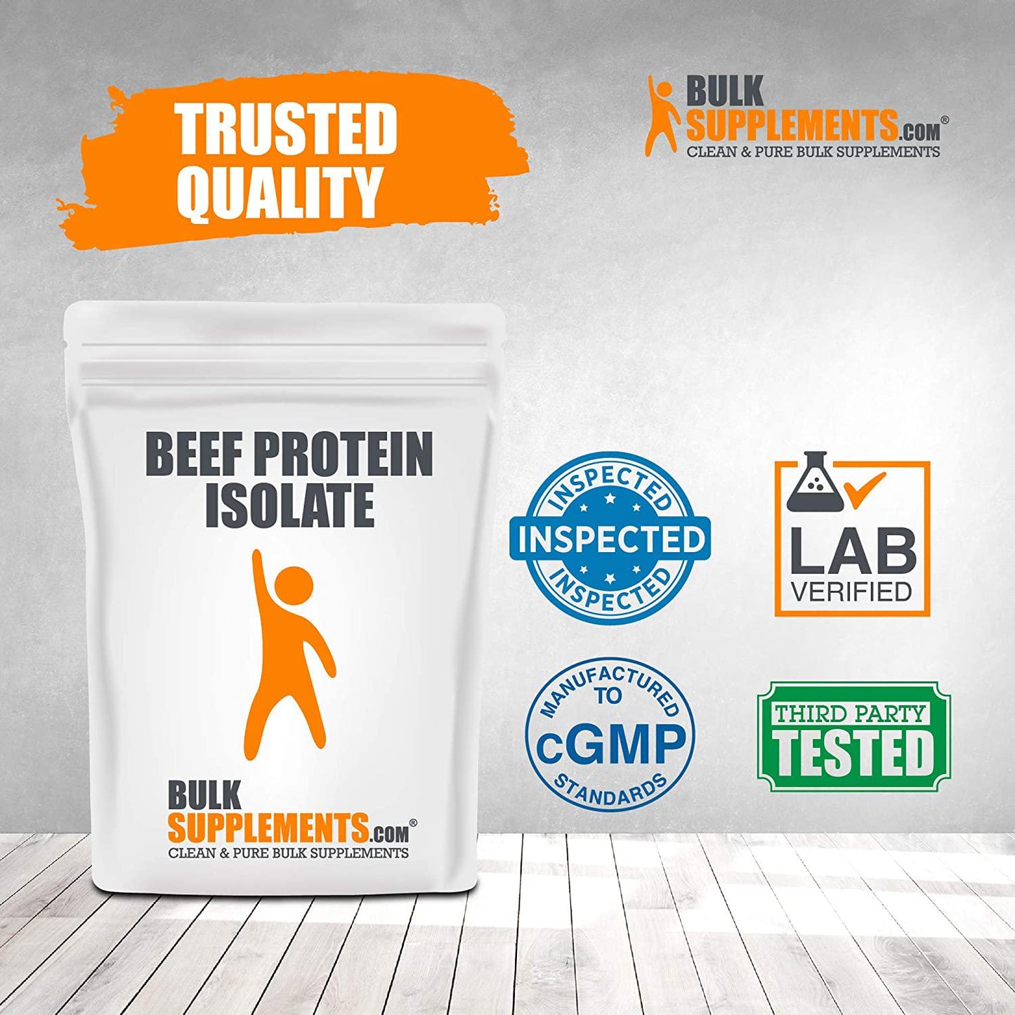 BulkSupplements.com Paleo Beef Protein Powder Isolate - Paleo Protein Powders - Dairy Free Protein Powder - Carnivore Beef Protein - Keto Shake Mix - Clean Protein Powder (250 Grams - 8.8 oz)