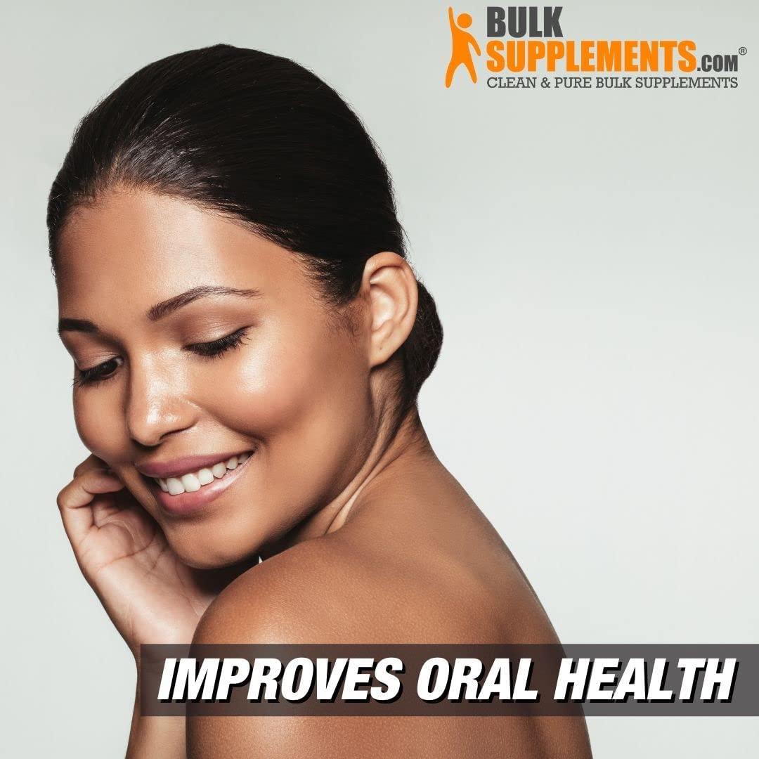 BulkSupplements.com Calcium Carbonate Powder - Calcium 500mg - Eggshell Powder - Chalk Powder - Vegan Calcium Supplements - Pure Calcium - Calcium Supplement - Bone Health Calcium (250 Grams - 8.8 oz)