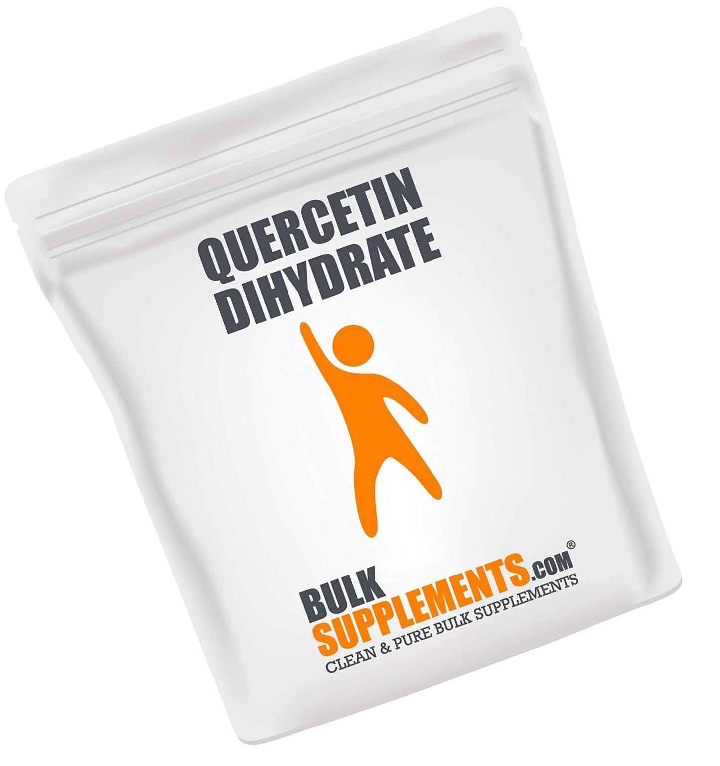 BulkSupplements.com Quercetin Dihydrate Powder - Quercetin Powder - Pure Quercetin 500mg Powder - Vegan Supplement - Lung Support Supplement - Antioxidants Supplement (250 Grams - 8.8 oz)