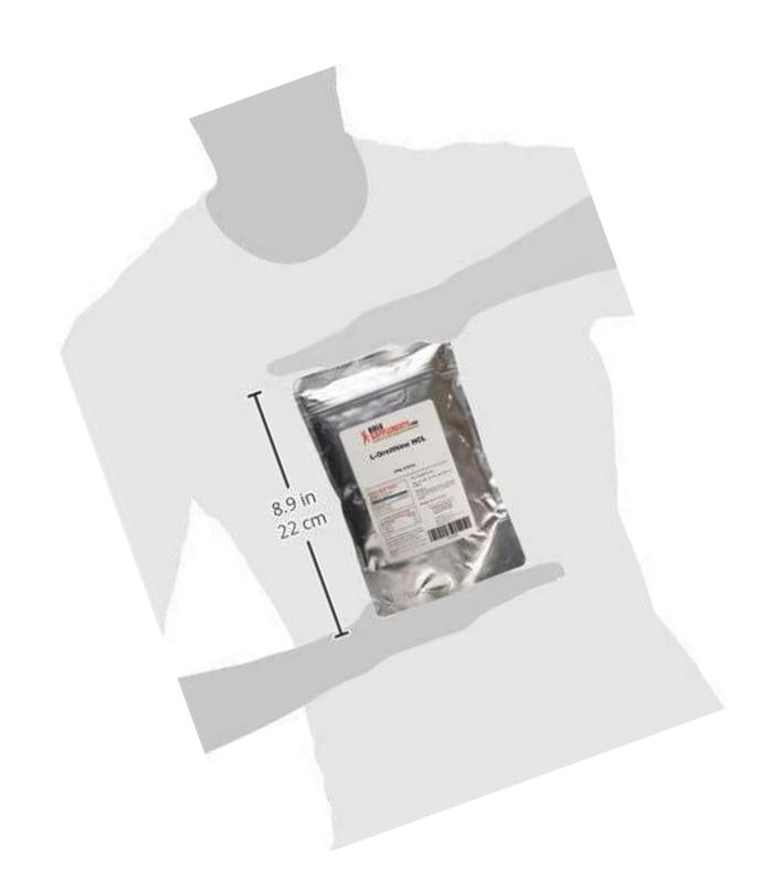 BulkSupplements.com L-Ornithine HCl Powder - Amino Acids Supplement - Lung Support - Amino Acids Soy Free - Amino Acid Nutritional Supplements - Clear Lung - Better Lungs (250 Grams - 8.8 oz)