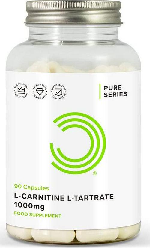 Bulk L-Carnitine, L-Tartrate Capsules, 1000mg, Pack of 90, Packaging May Vary