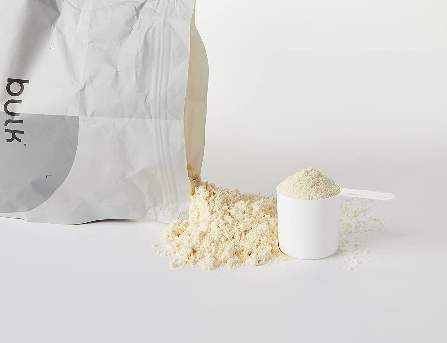 Bulk Pure Whey Protein Powder Shake, Coconut and Pineapple, 1 kg, Packaging May Vary