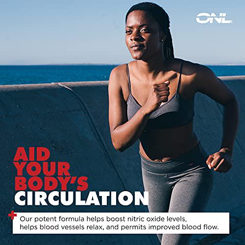 Bull Blood Nitric Oxide Supplement - Extra Strength Nitrous Oxide - L Arginine and L Citrulline Pills - Pumps, Blood Flow for Men - NO Booster for Enhancing Male Strength and Energy - 60 ct