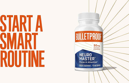 Bulletproof Neuromaster, Supports Memory and Focus (30 Capsules)