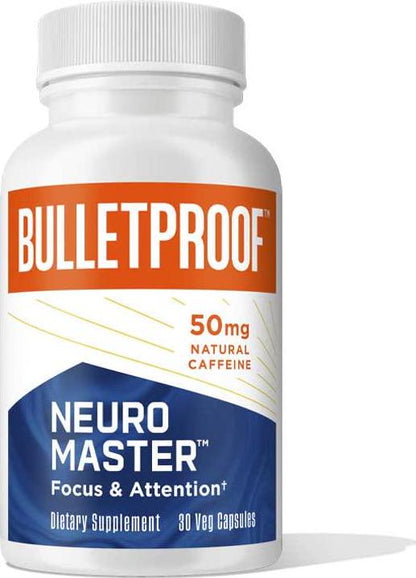 Bulletproof Neuromaster, Supports Memory and Focus (30 Capsules)