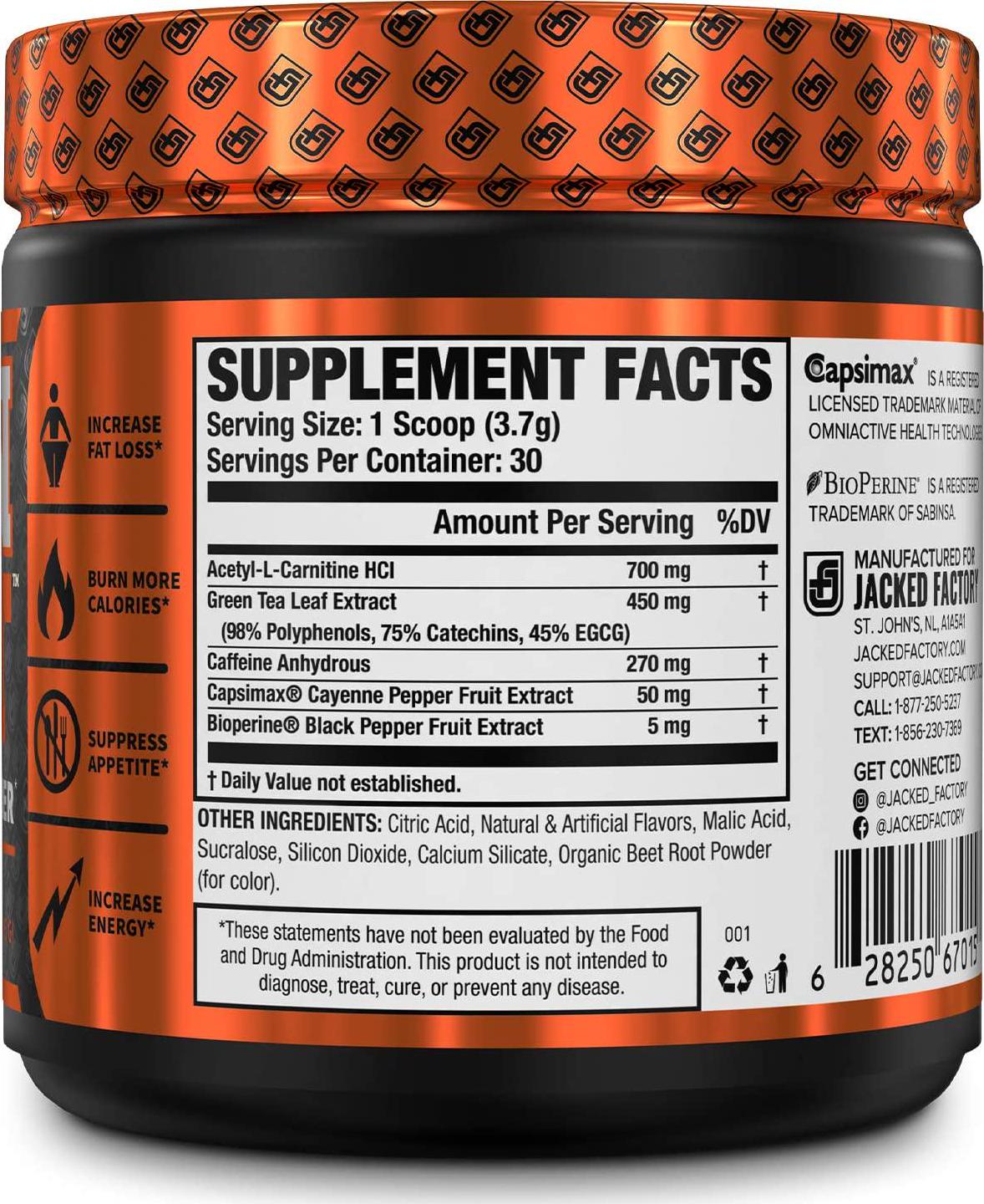 Burn-XT Thermogenic Fat Burner Powder - Weight Loss Supplement, Appetite Suppressant, Pre Workout Energy Booster - Acetyl L Carnitine, Green Tea Extract (EGCG), Capsimax - 30 Sv, Strawberry Lemonade