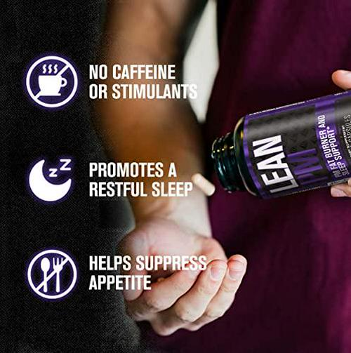 Burn XT Thermogenic Fat Burner and Lean PM Nighttime Weight Loss Supplement for Men and Women 120 Veggie Diet Pills