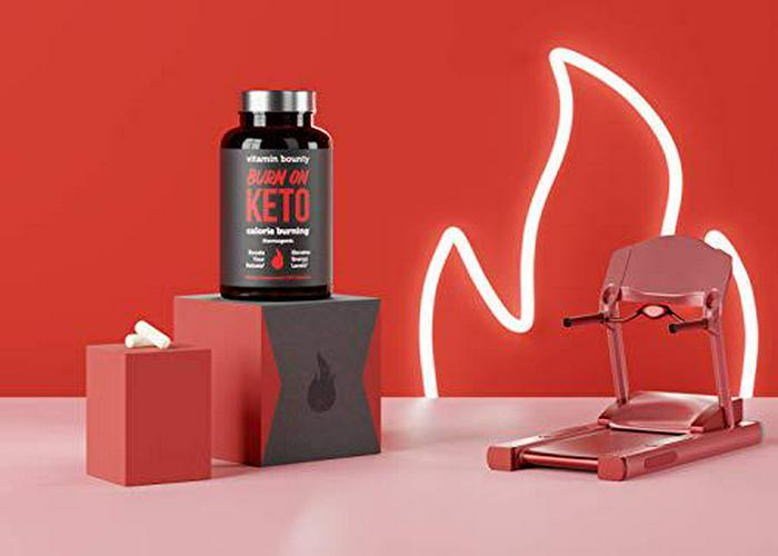 Burn on Keto Pills - Premium Raspberry Ketones and Green Tea, Promote Ketosis, Boost Energy and Focus