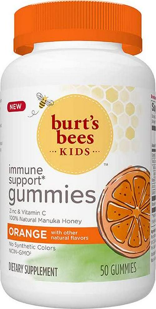 Burt's Bees Kids Immune Support Gummies, 50 Count