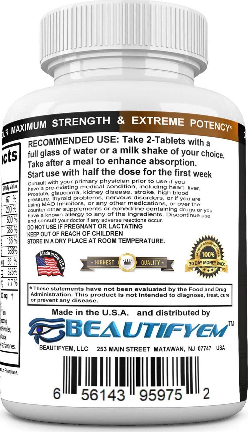 Butt Augmentation Pills Booty Enlargement, Butt Enhancement. Butt Enhancer Pills. Butt Growth with no Need for a Butt Cream. Natural Bigger Glutes. 60 Tablets