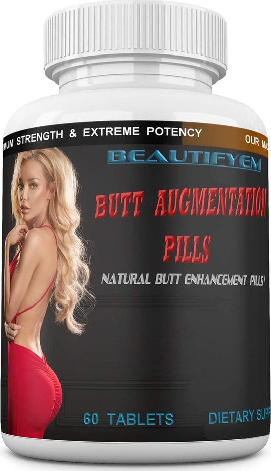 Butt Augmentation Pills Booty Enlargement, Butt Enhancement. Butt Enhancer Pills. Butt Growth with no Need for a Butt Cream. Natural Bigger Glutes. 60 Tablets