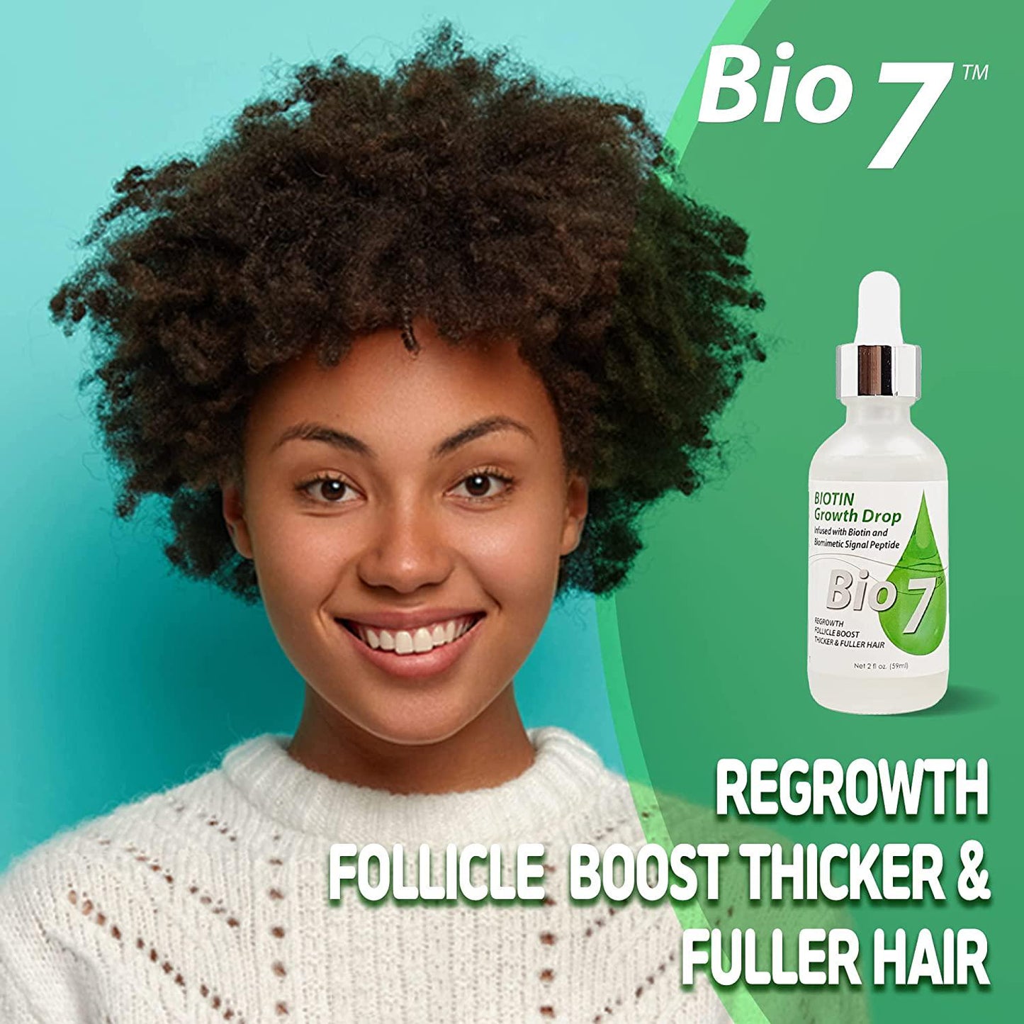 By Natures Bio 7 Biotin Growth Drop 576181 2oz