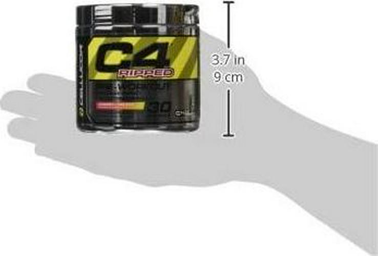 C4 Ripped Pre Workout Powder Cherry Limeade | Creatine Free + Sugar Free Preworkout Energy Supplement for Men and Women | 150mg Caffeine + Beta Alanine + Weight Loss | 30 Servings
