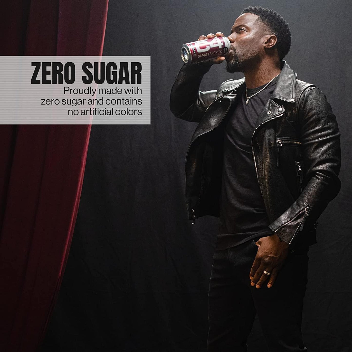 C4 Smart Energy Drink - Sugar Free Performance Fuel and Nootropic Brain Booster, Coffee Substitute or Alternative | Freedom Ice 12 Oz - 12 Pack