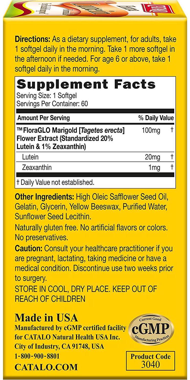 CATALO - Extra Lutein Formula