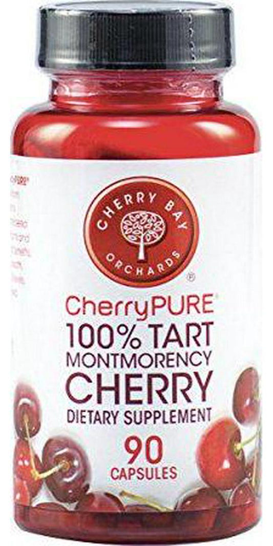 CHERRY BAY ORCHARDS Cherrypure 100% Tart Cherry 90 Capsules, 0.02 Pound