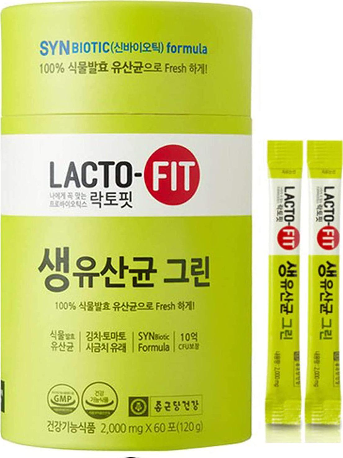 CKD LACTO-FIT ProBiotics Green 2000mg * 60EA (Total 120g)