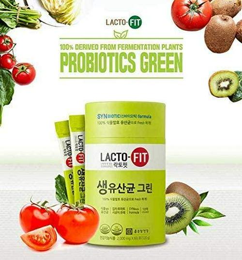 CKD LACTO-FIT ProBiotics Green 2000mg * 60EA (Total 120g)