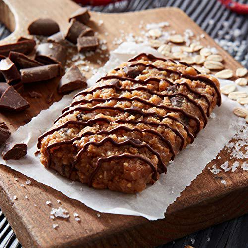 CLIF BARS - Sweet and Salty Energy Bars - Chocolate Chunk with Sea Salt - Made with Organic Oats - Plant Based Food - Vegetarian - Kosher (2.4 Ounce Protein Bars, 12 Count) Packaging May Vary