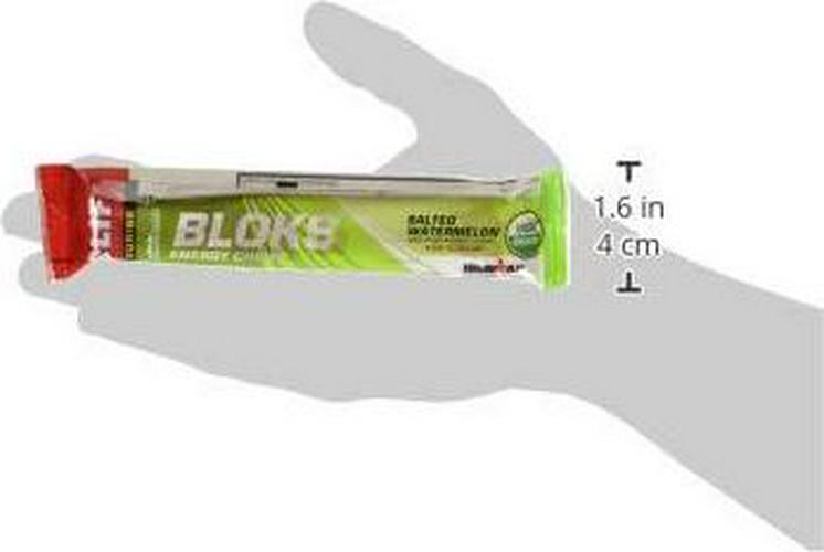 CLIF BLOKS - Energy Chews - Salted Watermelon -Non-GMO - Plant Based Food - Fast Fuel for Cycling and Running -Workout Snack (2.1 Ounce Packet, 18 Count) - (Assortment May Vary)