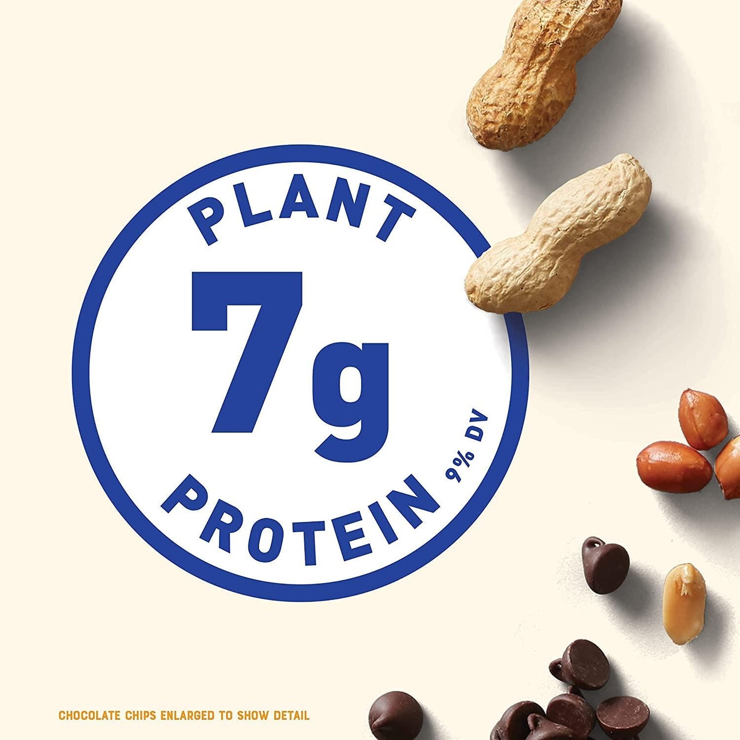 CLIF Nut Butter Bar - Organic Snack Bars - Chocolate Chip Peanut Butter - Organic - Plant Protein - Non-GMOÂ (1.76 Ounce Protein Snack Bars, 5 Count)