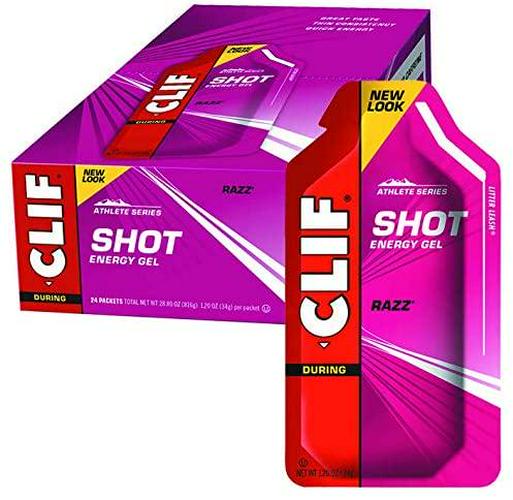 CLIF Shot Energy Gel Razz (Raspberry) 24x34g