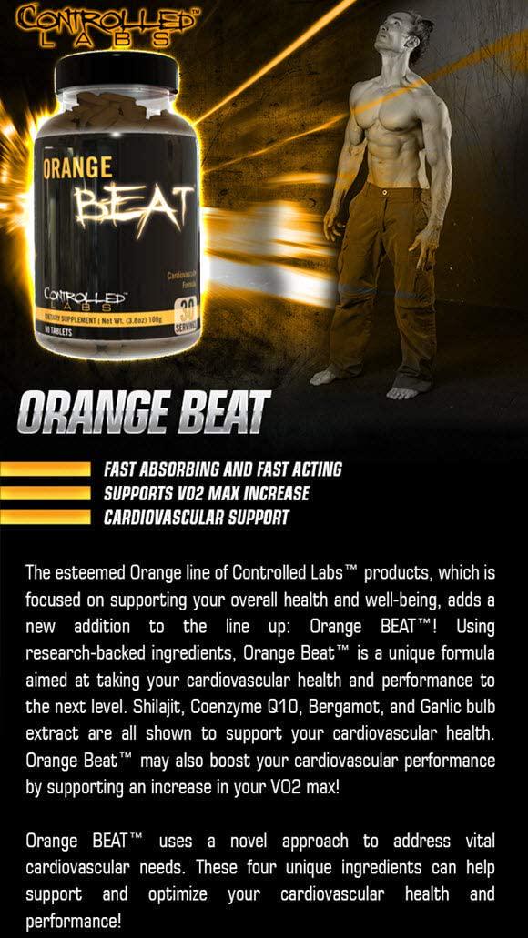 CONTROLLED LABS Orange Beat Capsules, 90-Count