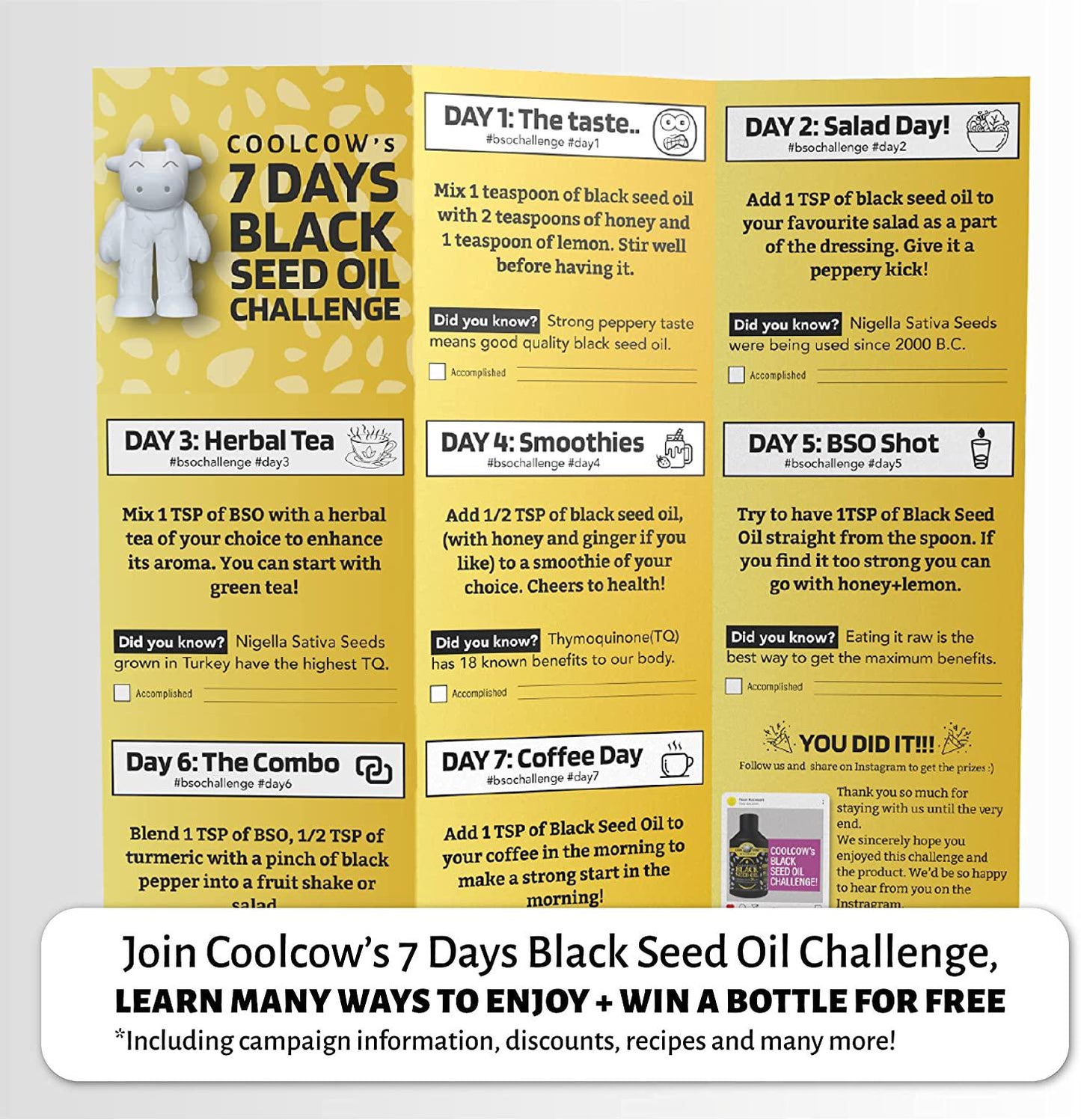 COOLCOW Black Seed Oil 8oz: 5X% Thymoquinone, Cold Pressed, 100% Turkish Black Cumin Nigella Sativa Seed Oil (Grown Traditionally), Non-GMO, 100% Liquid Pure Blackseed Oil