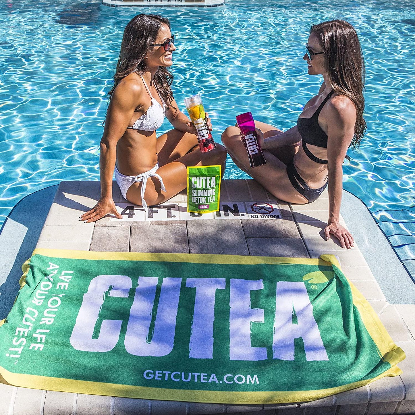 CUTEA Detox Weight Loss Tea - 14 Day Cleanse - Natural Herbal Tea Supplement - Burn Fat and Boost Energy - Control Appetite and Cleanse The Body with Rich Antioxidants -Reduce Belly Fat for Women and Men.