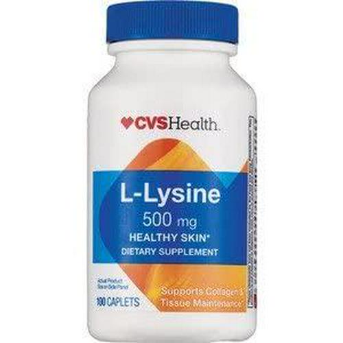 CVS Health L-Lysine Caplets 500mg 250 CT