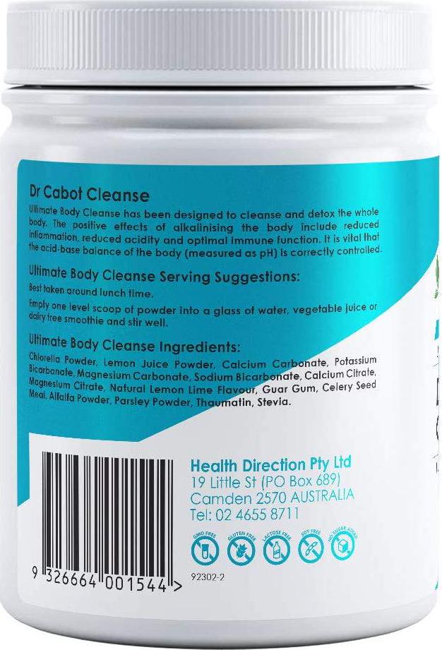 Cabot Health Dr Cabot Cleanse 15 Day Detox Plan Pack