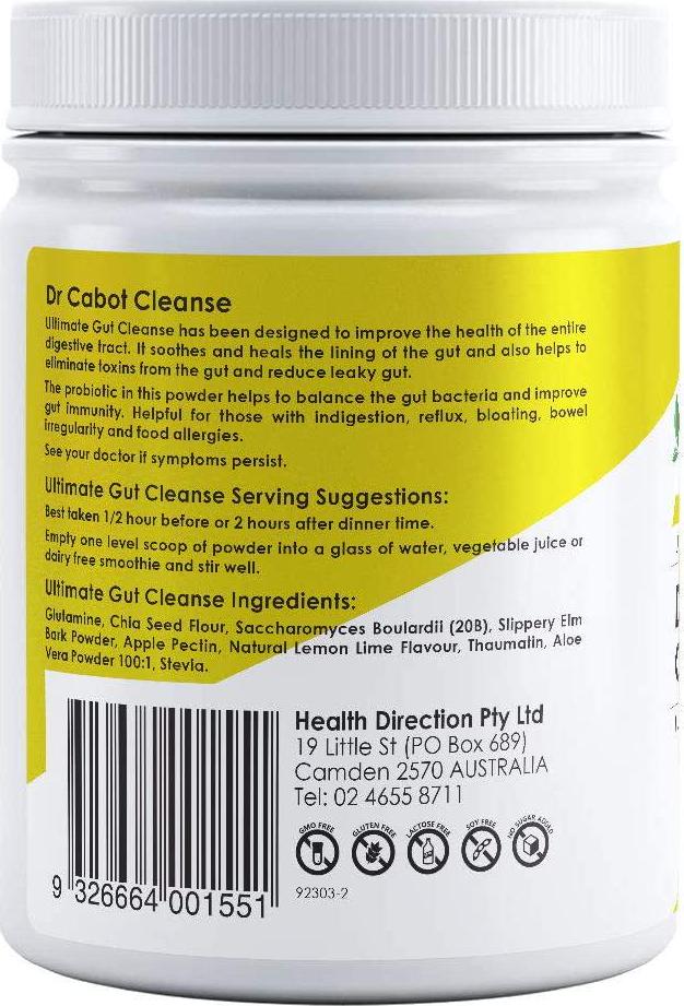 Cabot Health Dr Cabot Cleanse 15 Day Detox Plan Pack