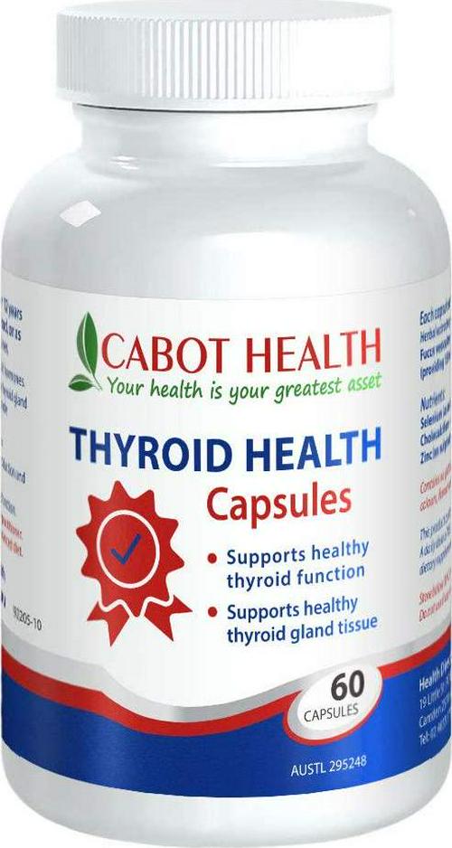 Cabot Health Thyroid Health Capsules, 60 Count