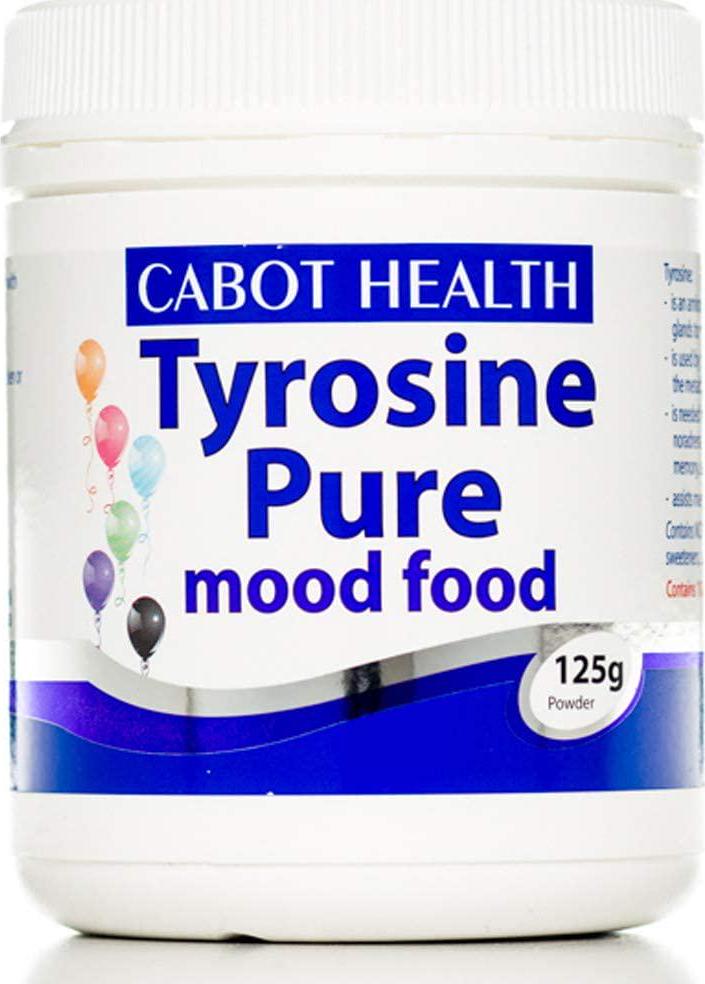Cabot Health Tyrosine Pure Mood Food, 125 Grams